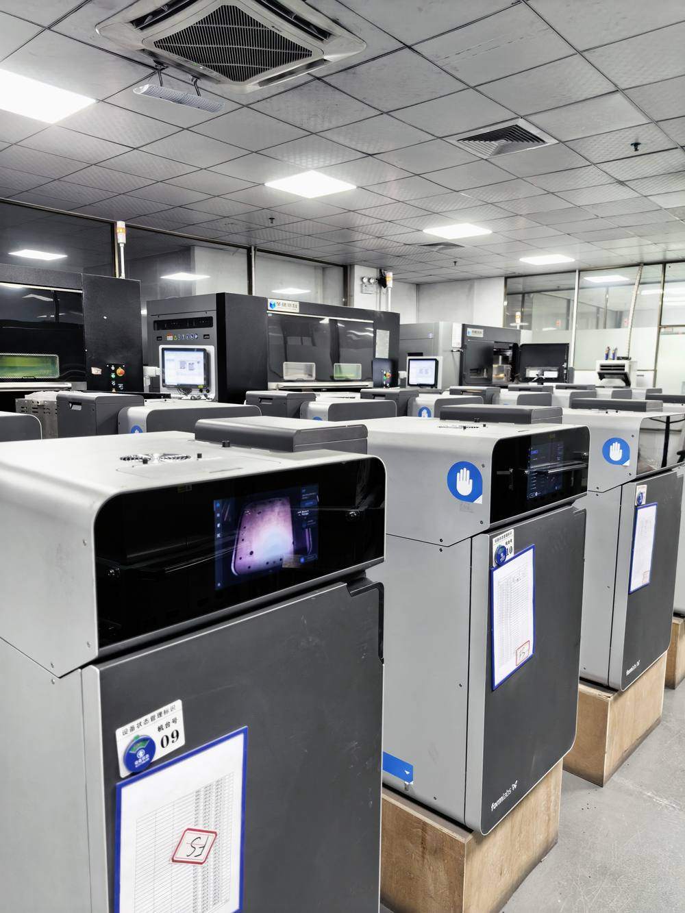 SLS printer row at Primofort